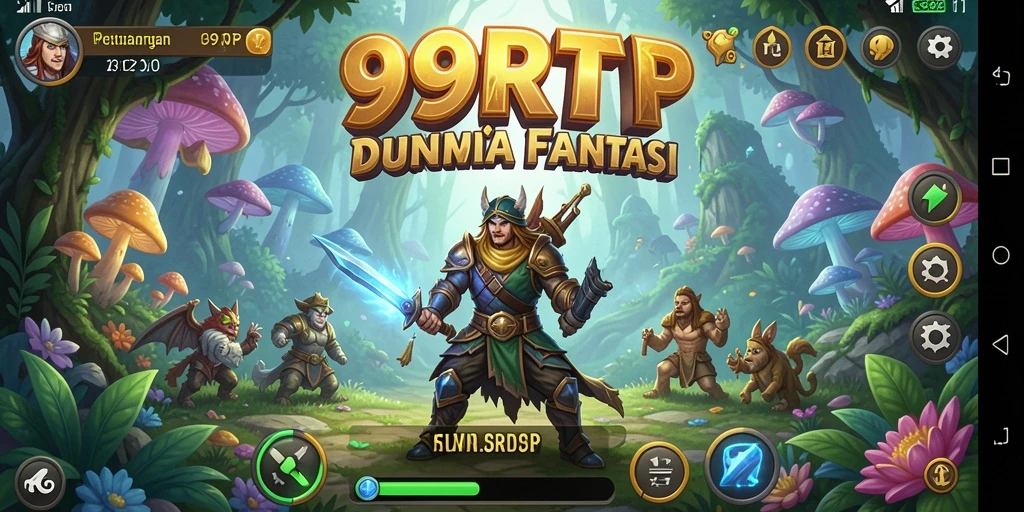 Screenshot gameplay 99RTP menunjukkan petualangan seru dengan grafis menawan.