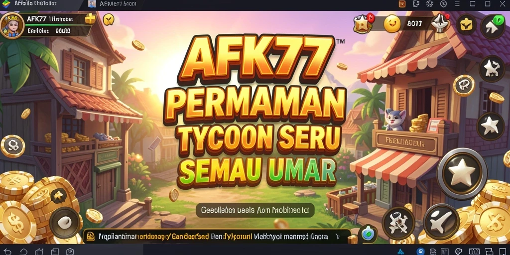 Gameplay seru tycoon dalam AFK77 yang penuh strategi.