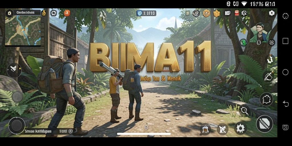 Tampilan gameplay BIMA11 yang menawan dan interaktif.