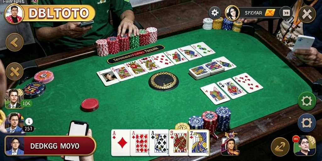 Tampilan gameplay seru dan kompetitif di DBLTOTO.