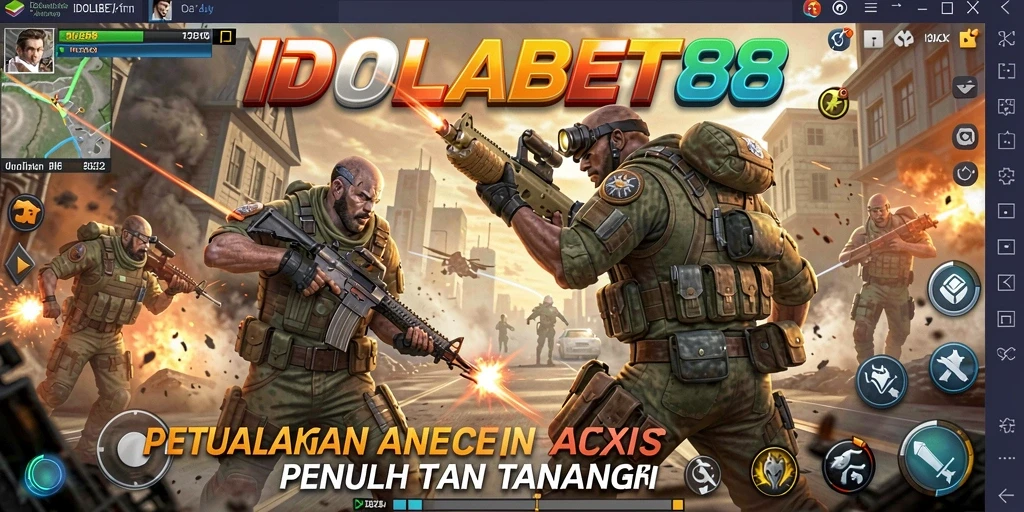 Tampilan gameplay seru dan intens dari IDOLABET88 dalam aksi.