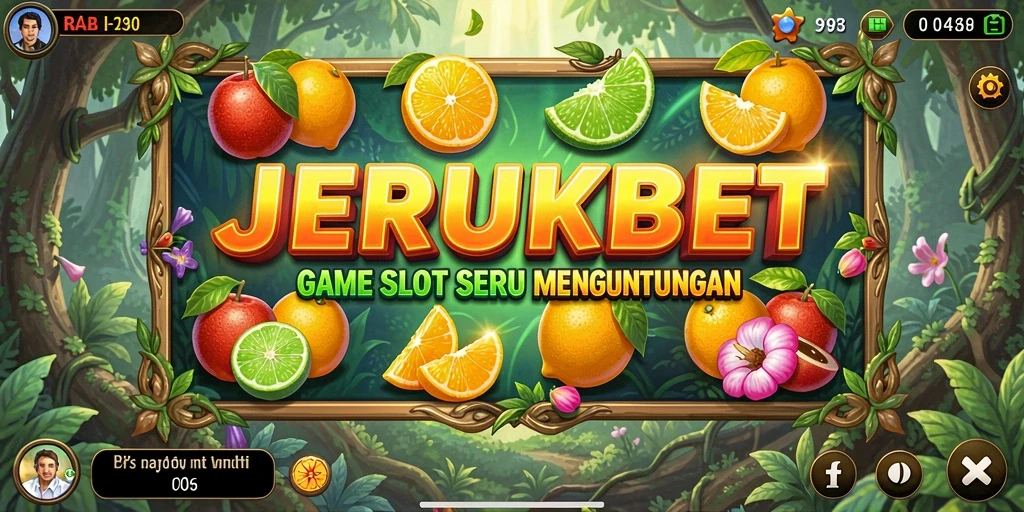 Gameplay menarik dari JERUKBET yang penuh warna dan bonus.