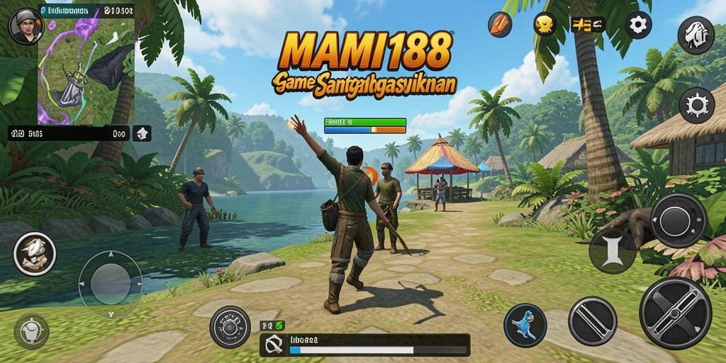 Screenshot gameplay MAMI188 yang menyenangkan dan penuh aksi.