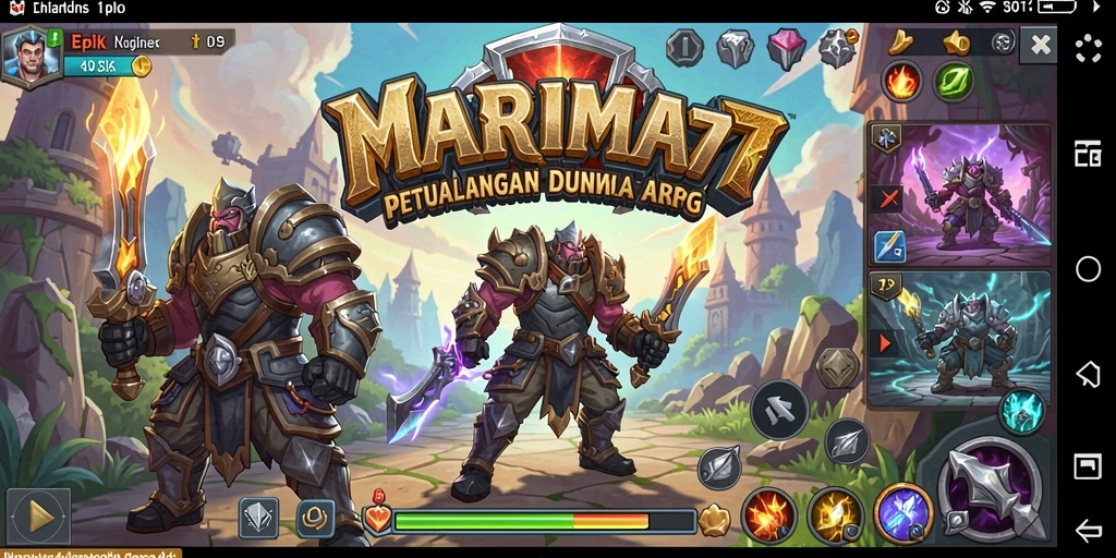 Tangkapan layar dari gameplay MARIMA77 yang seru dan penuh aksi.