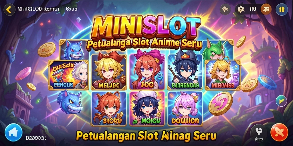 Tangkap aksi seru dalam gameplay Anime di MINISLOT.