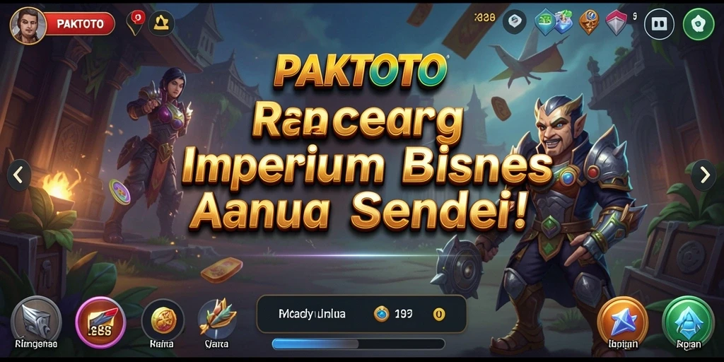 Screenshot utama PAKTOTO menampilkan gameplay seru dan fitur Tycoon.