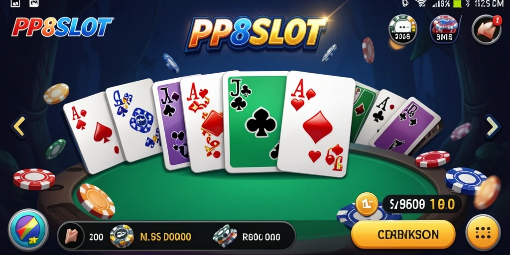 Tampilan gameplay seru PP8SLOT dengan pemain yang antusias.